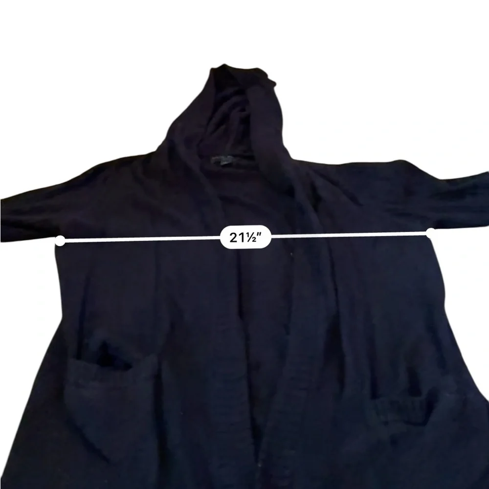 Barefoot Dreams‎ CozyChic Ultra Lite Hooded Cardigan Women’s Size Large Black
